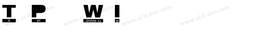 TechPhonetic Wd Italic字体转换